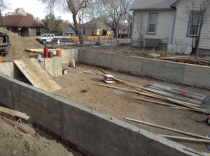 Helical Piers for New Foundation